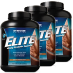 Комплект ''3 БАНКИ'' Dymatize Elite Whey (2270 gr)