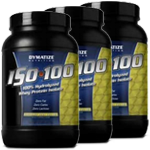 Комплект ''3 БАНКИ'' Dymatize Dymatize Nutrition ISO-100 (2250 gr)